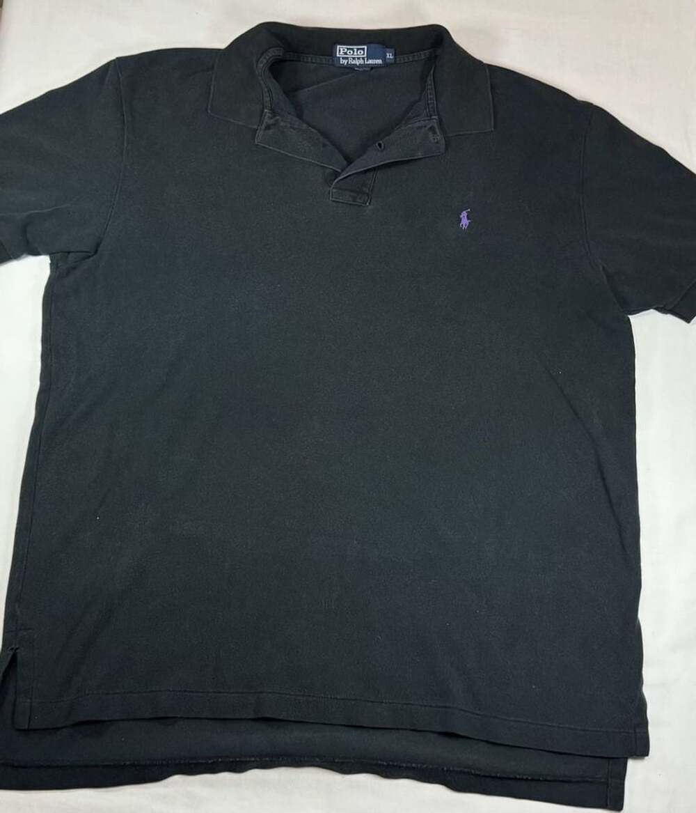 Vintage Polo By Ralph Lauren Polo Shirt Size XL Black